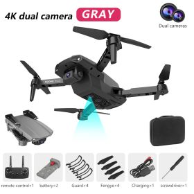 E99pro2 Rc Drone 1080P 4k HD Camera WiFi Fpv Drone Dual Camera Quadcopter Real-time Transmission Helicopter Toys Birthday Gift (Color: 09 Quadcopter)