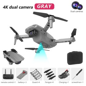 E99pro2 Rc Drone 1080P 4k HD Camera WiFi Fpv Drone Dual Camera Quadcopter Real-time Transmission Helicopter Toys Birthday Gift (Color: 05 Quadcopter)