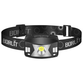 Rechargeable LED Headlamp for Camping Cycling Hiking Hunting (Color: Style C)