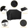 57-inch BBQ Grill Cover Weather Resistant Outdoor Barbeque Grill Covers UV Resistant